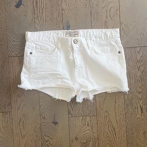 Current/Elliot Size 27 The Boyfriend Jean Shorts in Short Sugar